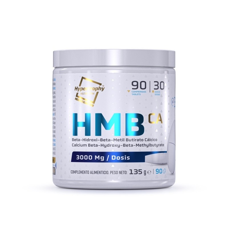 HMB-Ca 1000 mg | Ácido Beta-Hidroxi Beta-Metilbutírico| 90 Cápsulas