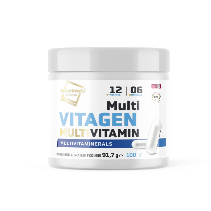 Vitagen | Complejo Multivitamínico A+B+C+D+E+Minerales | 100 Cápsulas