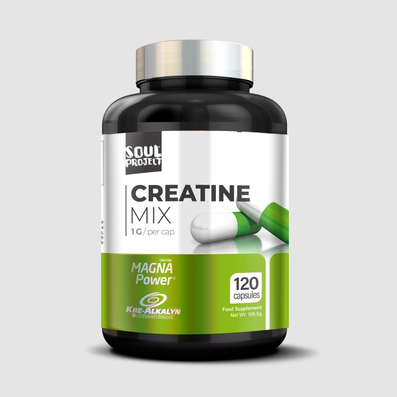 Creatina Mix | Creatine | 120 Cápsulas