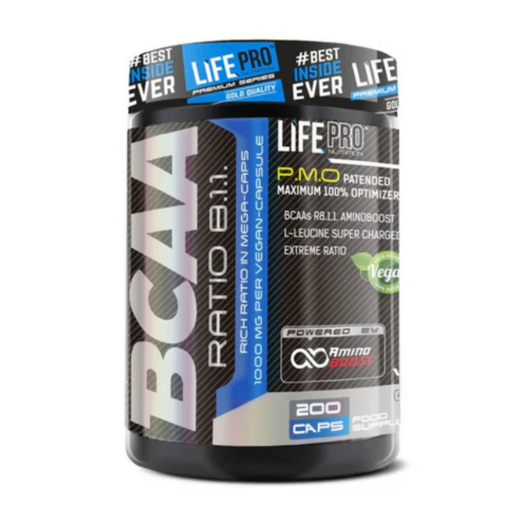 BCAA PRO 8:1:1 | 1000MG | 200 CAPS