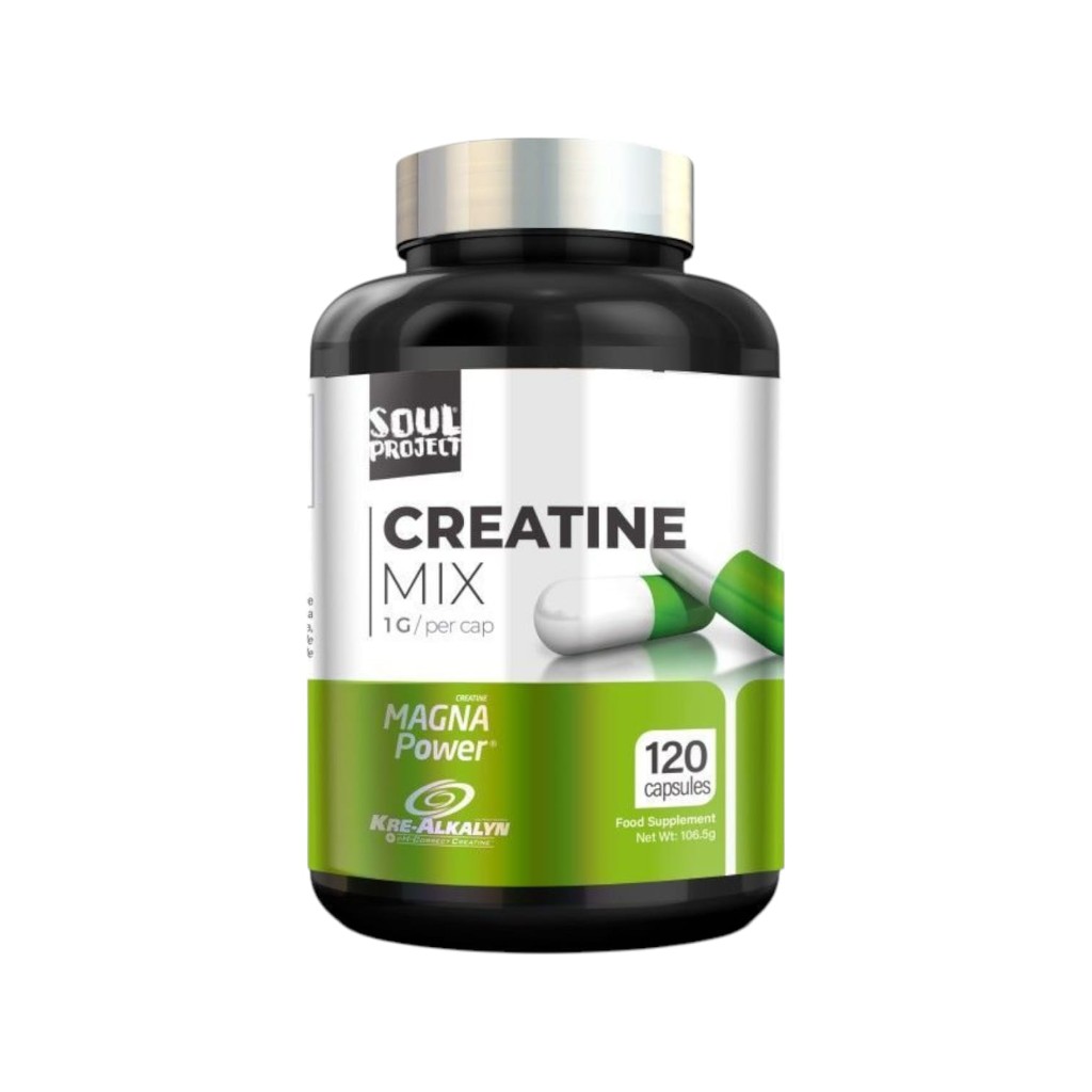 Creatina Mix | Creatine | 120 Cápsulas